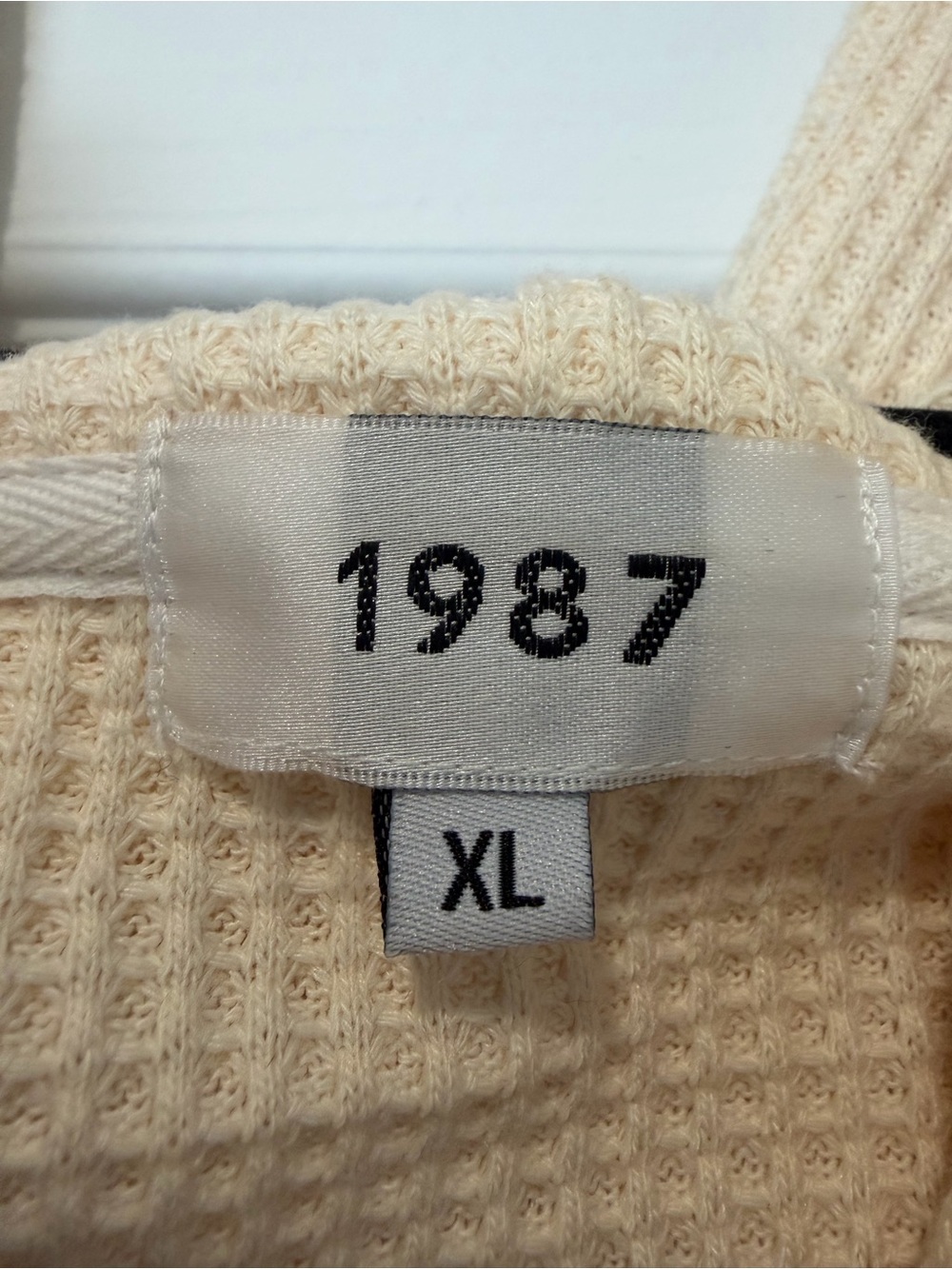 Auth. ✅ 1987 Label WEST END WAFFLE ZIP IN "DOWN THE CAPE" Size XL 💛 - Picture 3 of 8